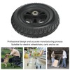 Wheelchair Wheel Replacement Non Slip Solid PU Strong Bearing Capacity