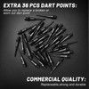 Accmor 12 Pcs Darts Plastic Tip, Soft Tip Darts Set,