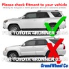 Window Deflectors Smoke Tinted in-Channel Side Window Vent Visor Deflectors