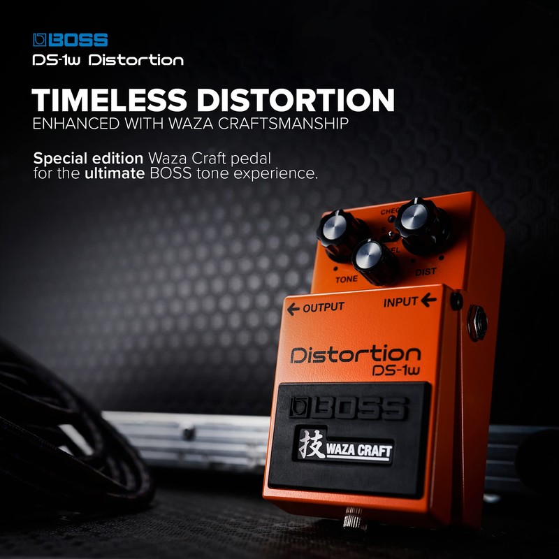 BOSS/DS-1W Distortion Technique WAZA CRAFT DS1W Boss Distortion Made in
