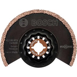 Bosch Professional 10 x Segment Saw Blade ACZ 85 RT3 (for Mortar, Grit 30, Diameter 85 mm, Multifunctional Tool Accessories)