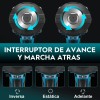 3/4'' Llave Impacto Inalámbrica Sin Escobillas Gisam W4030
