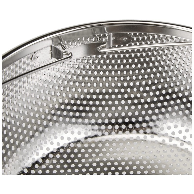 BRA Mehrzweck-Frittierkorb, Rostfreier Edelstahl, stahl, 22 cm.