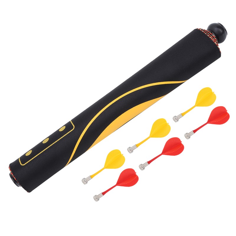 15in Magnetic Dart Board with 6 Dart Safety Magnet Doublesided