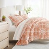 LINENS & HUTCH Bedding Bundle, Patterned Microfiber Comforter Set and