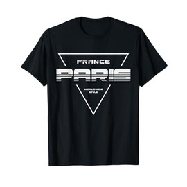 France Paris Worldwide Style T-Shirt
