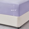 Aisbo King Size Fitted Sheet Lavender - Extra Deep Pocket