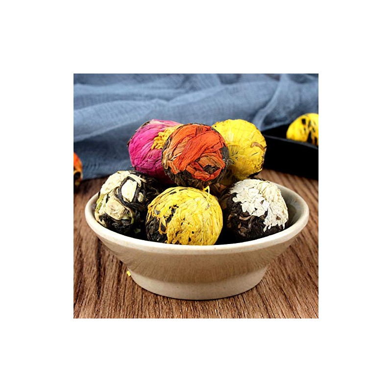 Yunnan Pu'er Scented Dragon Ball Gift Box - 120g (18pcs)