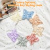 8 Pack Light Up Scrunchies, LED Glow in the Dark