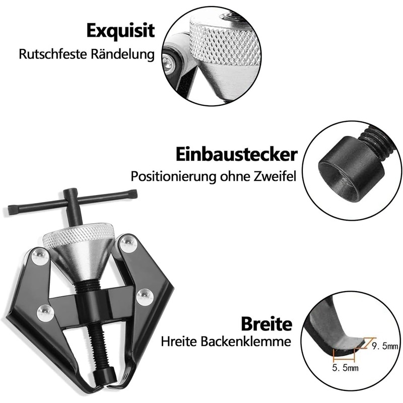 SZKKQKJ Wiper Arm Puller, Windscreen Wiper Cutter, Pack of 2