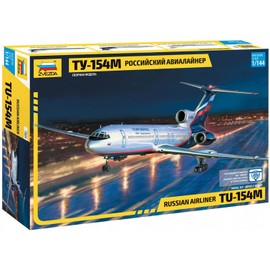 Zvezda Z7004 500787004 - 1:144 Tupolev TU-154M Airliner
