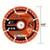 Takelablaze 4-1/2" Diamond Cutting Wheel Metal Cut Off Disc Indestructible