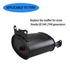 Generator Muffler Silencer Kit Exhaust Muffler for Honda & Clone
