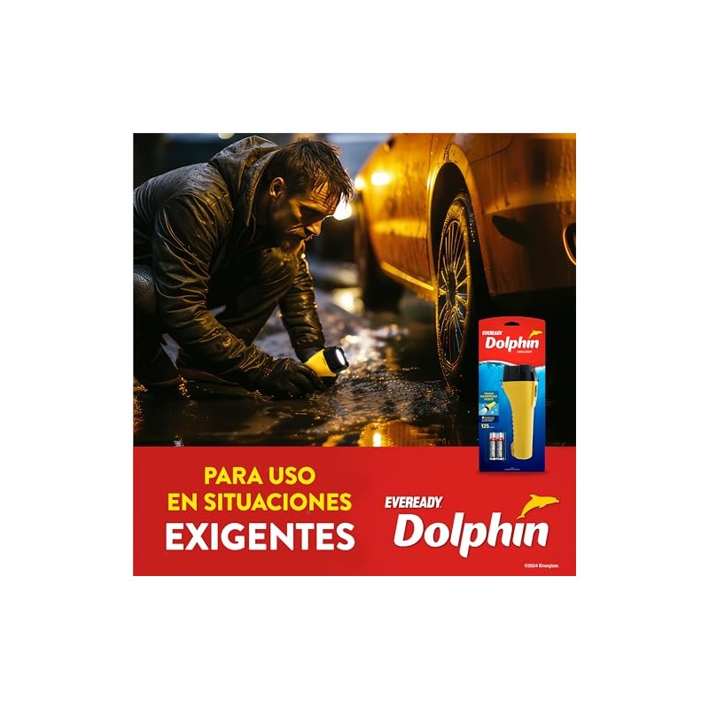 Eveready Dolphin Mini Light - Linterna LED Flotadora Resistente al