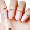 AILLSA Esmalte de uñas de gel blanco lechoso, jalea translúcida