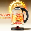 DEZIN Electric Kettle Upgraded, BPA Free 2L Stainless Steel Tea