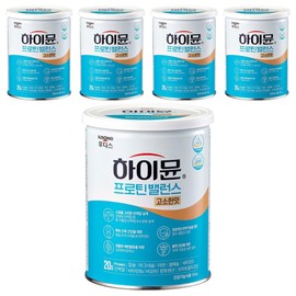Hymune Ildong Foodis Protein Balanced Savory Flavor, 304g, 5 Pieces / 하이뮨 일동후디스 프로틴 밸런스 고소한맛, 304g, 5개