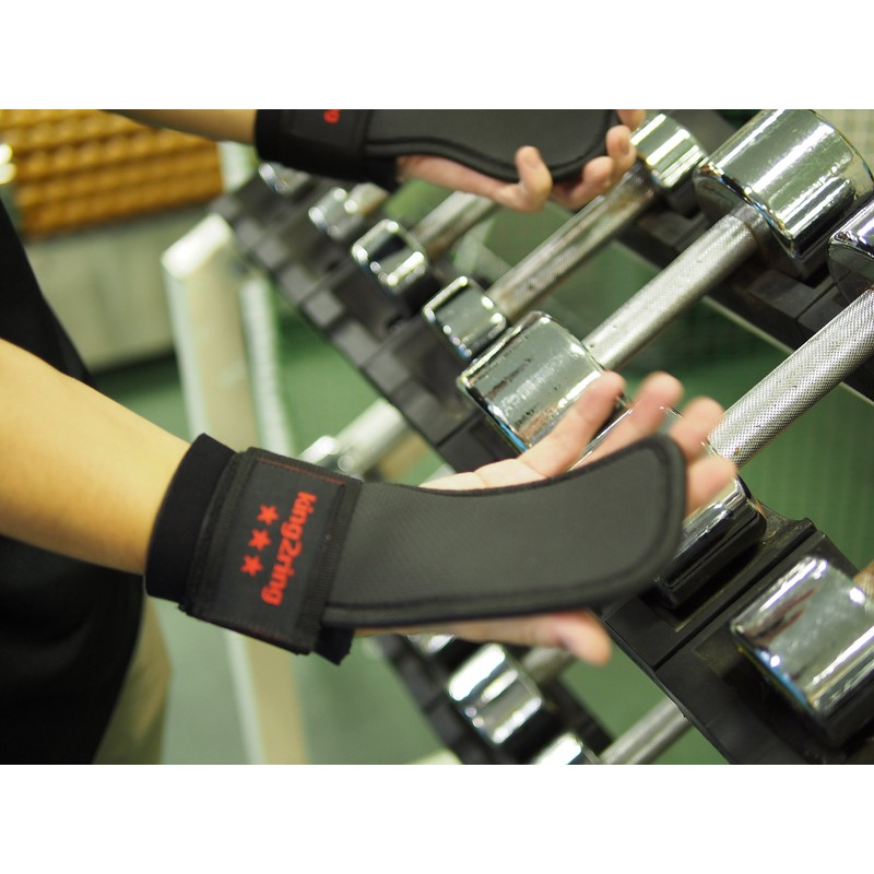 king2ring pk650 Weightlifting Gloves Wrist Wraps Power Grip