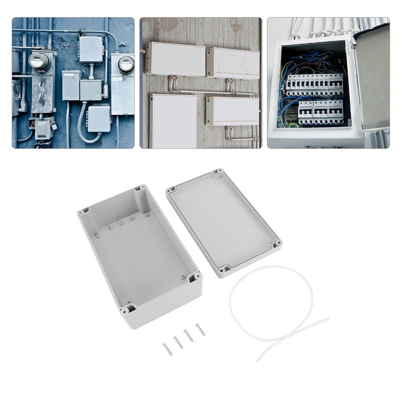 Waterproof Outdoor Junction Box, IP65, Flame Retardant ABS Electrical Enclosure