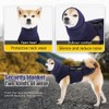 QKEPCY Dog Coat with Soothing Hood, Anti-Stress Vest, Soft and