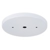 B&P Lamp 5 1/4 Inch Modern Shallow Steel Canopy Kit