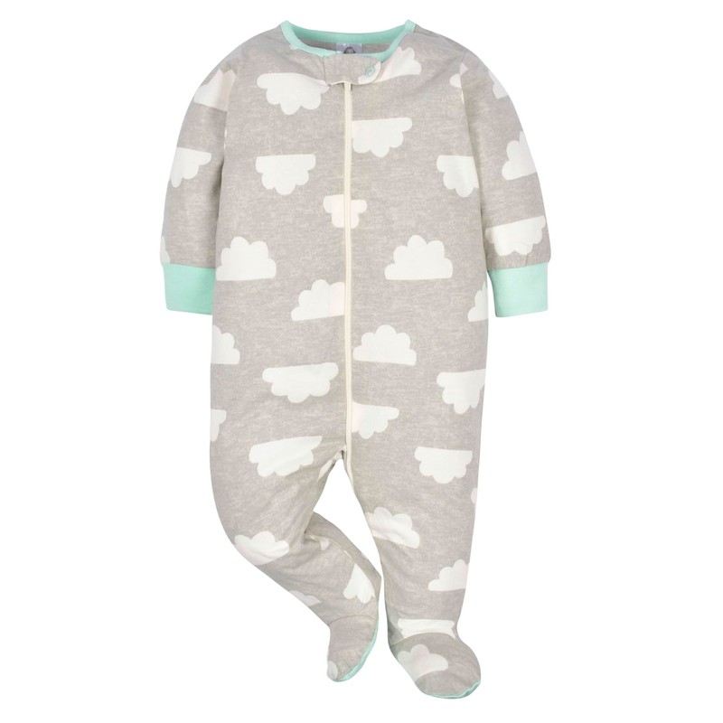 Gerber Pack de 4 pies Unisex Sleep 'N Play, Elefantes,