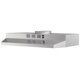Zomagas 30" Under Cabinet Range Hood 230CFM Stainless Steel Cooking Vent LED