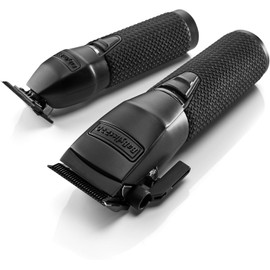 JUEGO COMBO DE CORTADORA Y RECORTADORA DE CABELLO LIMITEDFX NEGRO MATE BABYLISSPRO