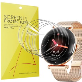 Lamshaw Compatible for Hwagol Smart Watches Screen Protector, [6 Pack] Full Coverage TPU Clear Film Compatible for Hwagol S1, V92 1.43 inches Smart Watches (6 Pack)