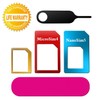 Refined® Sim Card Adapter 5in1 Nano Micro Standard Sim Card