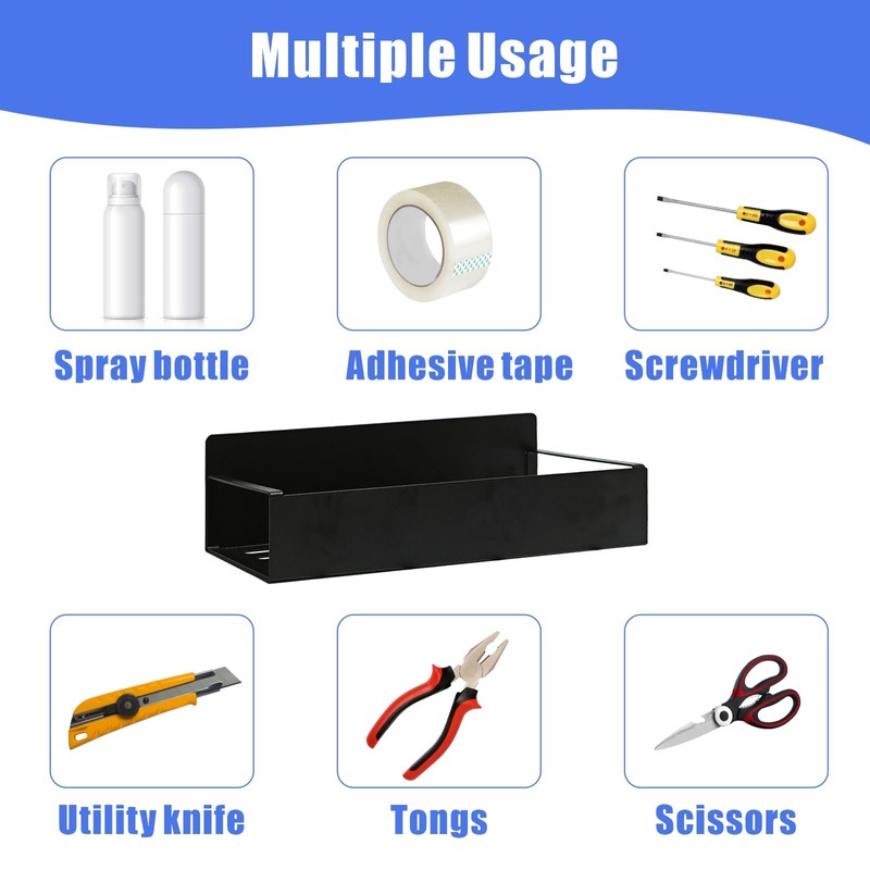 wdbg 6Pcs Magnetic Aerosol Spray Can Holder, Steel Magnet Spray
