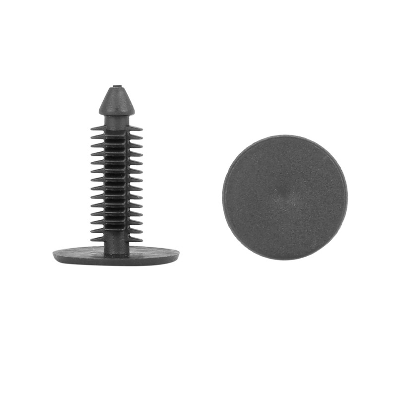 X AUTOHAUX 30pcs 8mm Hole Dia Plastic Bolt Rivets Bumper