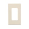 Leviton R78-80301-00T Light Almond Decora Plus Screwless Snap-On Wallplate