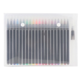 20 Colors Watercolor Brush Pens Drawing Painting Sketching Marker Pen Set Student Art Supply