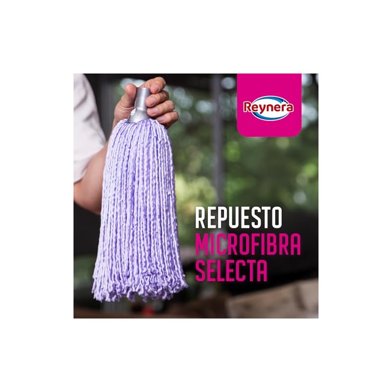 Reynera Kit de Limpieza Total con 2 Repuestos para Trapeador