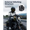 KEMIMOTO Motorcycle Leather Gloves, Sheepskin Protective Gloves for Men and