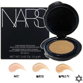 NARS 나스 퓨어 래디언트 프로텍션 아쿠아 글로우 쿠션 SPF23/PA++ 12g/남산/필란드/한라/알래스카 [케이스] NARS Pure Radiant Protection Aqua Glow Cushion SPF23/PA++ 12g/Namsan/Philande/Halla/Alaska [Case]