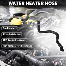 TUCKBOLD Water Heater Hose Assembly for Ford Focus 2014-2020 for Kuga 2014-2023 High Sealing No.F1F118K579XA | Engine HVAC Heater Pipe for Ford Grand C-Max 2015-2019 1 Pcs