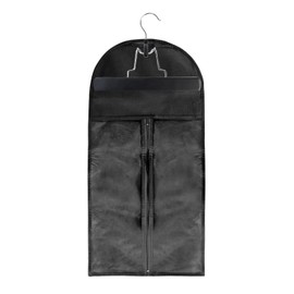 Studio Limited Hair WigHolder Hanger with Storage Bag Hairpieces Storage Holder Wigs Carrier Dust-proof Waterproof Hair Extensions Wig Hanger (Black - 1 Pack)