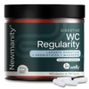 Digestive WC Regularity Probioticos y Prebióticos 40 Billones con Laxante Osmotico y Magnesio - 300 Cápsulas Ayuda Digestiva para Hombre y Mujer,Probiotics Lactobacilos para Salud Intestinal