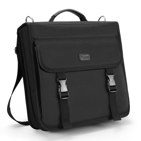 Banero 3" D-Ring Zipper Binder with 700+ Sheets Capacity, 3-Ring