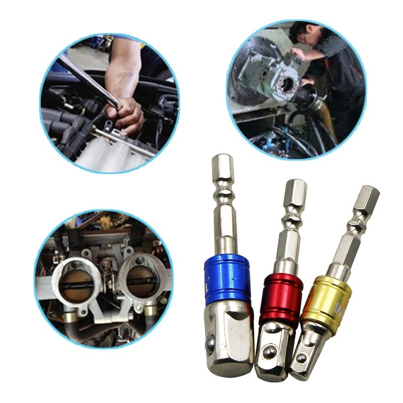 LIKENNY Socket Adapter Set, Socket Bit, Electric Drill Socket, Hex