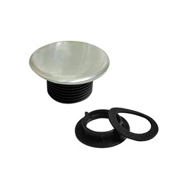 Stainless Steel Sink Tap Cover - 1.2 to 1.6 Inch Diameter