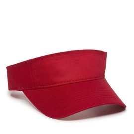 LIDS 2 Pack Lids Sun Visors 110 Mini Pique Comfort Flex-Fit Visor Caps Red & Navy