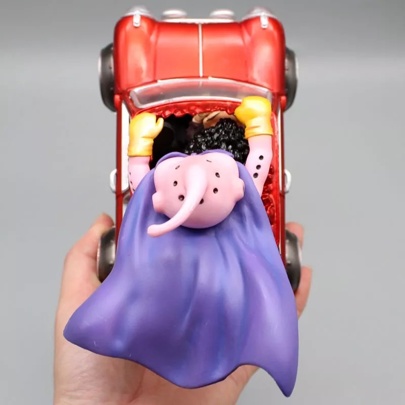 Jextech Figura Majin Boo Y Mr. Satan Coche Dragon Ball