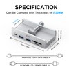 EJAY 4Ports USB3.0 HUB Alu Clamp Desktop USB3.0 Splitter for