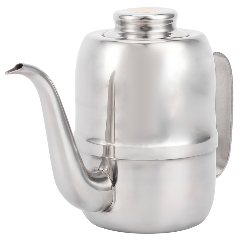 Stainless Steel Water Pot Oil Can Home Leakproof Soy Sauce