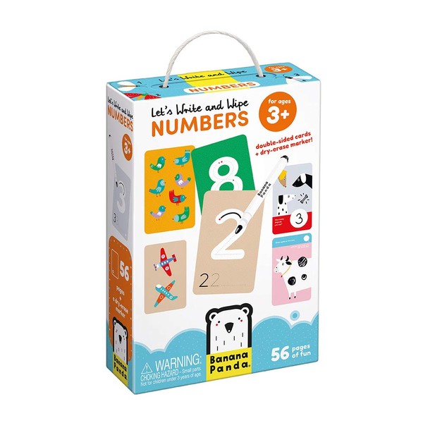 Let’s Write and Wipe Preschool Learning Activities - Numbers -