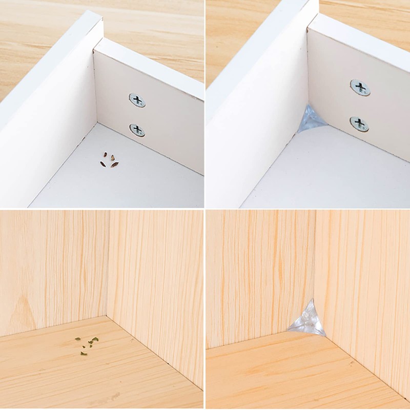Stair Dust Corners, Inside Triangle Guard Decorative Anti-Dirty Corner Protector
