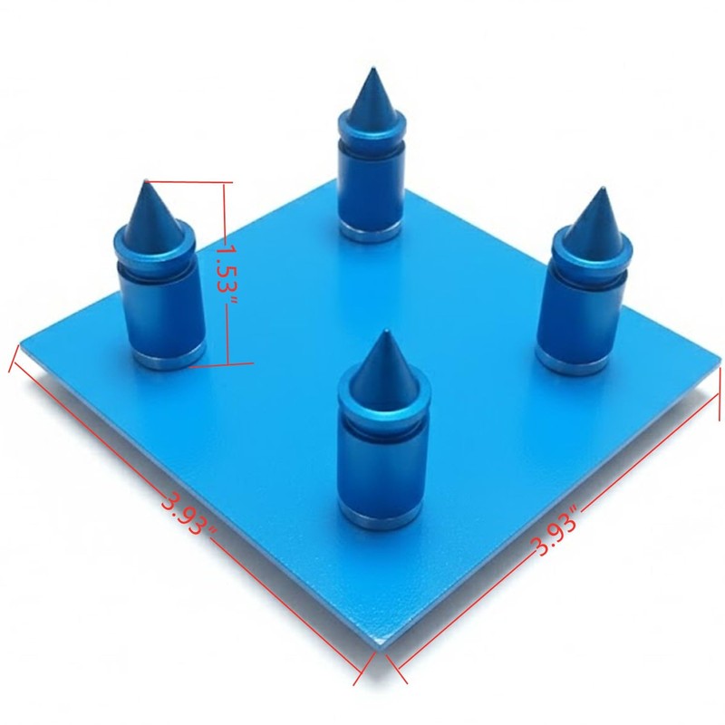 Magnetic PCB Holder Kit with 4 Fixing Posts and 3.93″